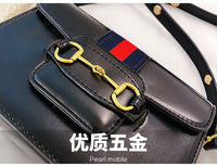L-package 22-17-8cm Women's Leather Wristlet Mini Crossbody Bag Small Shoulder Bag Clutch Purse with Card Slots