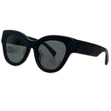 Super Cat's Eye Sunglasses 2023 Retro Women's Round Colorful Color Matching Sunglasses Women Retro Fashion Summer Sunshade