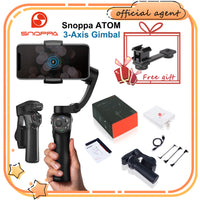 E-electronic XINPU Snoppa atom 3-Axis Handheld Gimbal Foldable Pocket-Sized Stabilizer for iPhone X huawei p30 Gopro hero 7 PK smooth 4