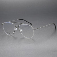Eyeglass frames For Men 5507 Denmark Titanium No Screw Korea Glasses Frames Optical Ultra-light Business Lense