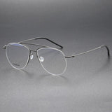Eyeglass frames For Men 5507 Denmark Titanium No Screw Korea Glasses Frames Optical Ultra-light Business Lense