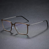 Eyeglass Frames For Men Denmark Linde 6577 Titanium No Screw Korea Glasses Frames Optical Ultra-light Business Frame