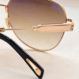 Germany Luxury Titanium Sunglasses Avant-grade Steampunk Eyeglasses Uv400 Top-notched Men Classical Designer Glasses for Women