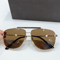 Fashion Men's Sunglasses Tom For Sun Glasses For Man FT1017 Double Bridge Polit Titantium Shades Women Sunglasses Brands 2023