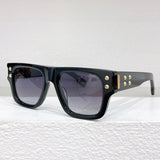 Luxruy Brand Women's Glasses For The Sun DTS418 Square Acetate Retro Men's Sunglasses Women's Glasses For The Sun