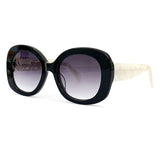 Retro Round Sunglasses Female Gradient Lens Designer Sunglasses Female Outdoor Thick Frame Fashion Glasses