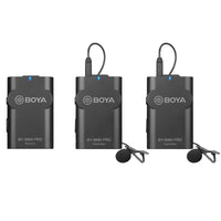 E-electronic XINPU Boya BY-WM4 Pro K1/K2/K3/K5 Dual Channel 2.4G Wireless Studio Condenser Microphone Lavalier Interview Mic for DRLR Cameras
