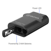 E-electronic XINPU Boya BY-WM4 Pro K1/K2/K3/K5 Dual Channel 2.4G Wireless Studio Condenser Microphone Lavalier Interview Mic for DRLR Cameras