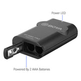 E-electronic XINPU Boya BY-WM4 Pro K1/K2/K3/K5 Dual Channel 2.4G Wireless Studio Condenser Microphone Lavalier Interview Mic for DRLR Cameras
