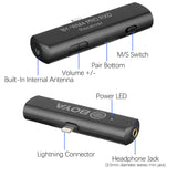 E-electronic XINPU Boya BY-WM4 Pro K1/K2/K3/K5 Dual Channel 2.4G Wireless Studio Condenser Microphone Lavalier Interview Mic for DRLR Cameras