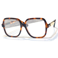 Square Sunglasses Female 2023 Popular Oversized Frame Gradient Retro Sun Glasses Female Fashion Sexy  Eyeglasses