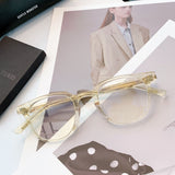 S-sunglasses G monster Unisex Reading Glasses For Lutto Round Reading Ultralight Resin Clear HD Lens Presbyopic Hyperopia Eyeglasses Transparent Retro Computer Anti-Blue lens Eyewear