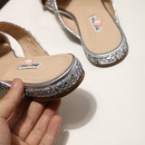 S-shoe MIU MIU New Women Casual Summer Flat Slippers Flip Flops Female Crystal Outside Shoes Girls Comfortable Woman Footwear