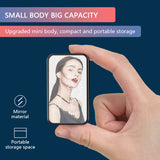 E-electronic S20 Mirror Bluetooth 5.2 Wireless Earphones With 3D Touch LED Stereo Audio Sport Earbuds Waterproof Wireless Headsets Headphone Reflective Design TWS Touch Control Stereo Sports With Mic Headset