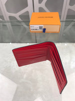 A-accessories Supreme NO.M60332 11.5-9cm Wallets for Women Women Small Wallet Lady Short Wallet Bifold Leather Multi-purpose Wallet with ID Window