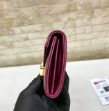 A-accessories NO.81223 11-9cm Women's Short Leather Card Holder Purse Zipper Buckle Elegant Clutch Wallet