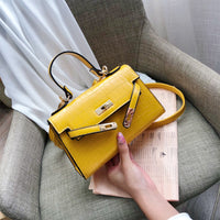 L-package 21-15-7cm Women's Satchel Handbags Top Handle Purses Shoulder Bags Leather Tote for Ladies with Long Strap