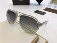 Tom Man fordd- tf FT0779 Sunglasses for men women 2021 futuristic pilot sun glasses leopard Black vintage