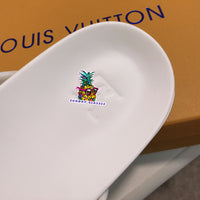 S-shoe Louis Vuitton Women Sandals Summer New Thick Heel Platform Sole Shoes Female Summer Flat Casual Shoes Fashion Sports Beach Women's Slippers Heels Women Platform Sandals Female Thick Bottom Shoes Wedge with Open Toe