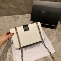 M-Handbag P.i.n.k.o 27-17cm Chain Shoulder Swallows Bag Messager Genuine Leather Cross-body Handbags