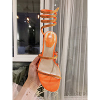 S-shoe R.e.n.e C.a.o.v.i.l.l.a Womens Chunky Block Low Mid Heel Lace Up Strappy Sandal Faux Suede Shoes