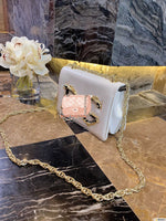 M-Handbag D.G Women Evening Envelope Handbag Party Prom Clutch Purse Shoulder Cross Body Bag 21-14cm