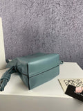 H-bag Loewe Women's Hammock Flamenco Knot Mini Bag Varsity Small Bag Leather Shoulder Bag Handbag