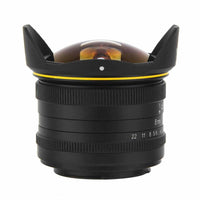 E-Electronic KamLan 8MM F3.0 Wide-angle fixed focus APS-C frame mirrorless lens Manual Wide Angle Fisheye Lens for Sony Canan Fuji DSLR Camera DSLR Camera Fisheye Lens Wide Angle Fisheye Lens