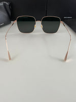 S-sunglasses Men's UV-Proof Strong Light Sunglasses For Diane Classic Silver Square Frame 99.9% UV Protected Brown Lenses for Driving Eye Glasses Reflective Lenses Big Face