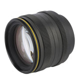 E-Electronic Kamlan lens 50mm F1.1 APS-C Large Aperture Manual Focus Lens Standard Fixed Focus APS-C Frame Mirrorless Lens Cameras lentille Camera Lens For Canon EOS-M NEX Fuji X M4/3 Cameras