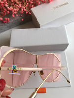 S-sunglasses Men/Women Metal Round Shape Mirror TOS707 for t.h.e o.w.n.e.r Sunglasses
