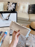 M-Handbag Dior 24cm Purses and Handbags for Women Tote Shoulder Crossbody Bags with Long Strap Detachable