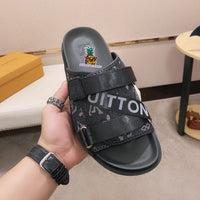 S-shoe Louis Vuitton Women Sandals Summer New Thick Heel Platform Sole Shoes Female Summer Flat Casual Shoes Fashion Sports Beach Women's Slippers Heels Women Platform Sandals Female Thick Bottom Shoes Wedge with Open Toe