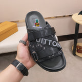 S-shoe Louis Vuitton Women Sandals Summer New Thick Heel Platform Sole Shoes Female Summer Flat Casual Shoes Fashion Sports Beach Women's Slippers Heels Women Platform Sandals Female Thick Bottom Shoes Wedge with Open Toe