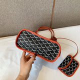 M-Handbag E.M.O 20-24cm Geometric Handbag Women Tote Bag Holographich Purses and Handbags Crossbody Bag for Women