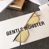 S-sunglasses New GM Rounded Metal Frame Unisex Stylish Square Eyeglasses Glasses Clear Lens Women Men Eyewear FOR KARMA
