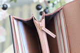A-accessories GUCCI  NO.400586 19-6-3cm Women Wallet Leather Bifold Long Ladies Card Holder Organizer Ladies Clutch
