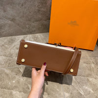 M-Handbag Hermès 28-23cm Womens Soft Leather Purses and Handbags Crossbody Bags Multifunctional Shoulder Bag Satchels for Women