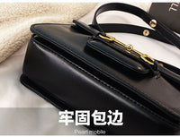 L-package 22-17-8cm Women's Leather Wristlet Mini Crossbody Bag Small Shoulder Bag Clutch Purse with Card Slots
