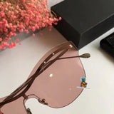 S-sunglasses Rounded corner Frameless Flying mirror Glasses for p.e.r.c.y L.a.u+FFlXXEDSTUDlOSXX