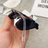 S-sunglasses Free Ship V Brand KHAN Top Quality Metal Full Frame Designer Sunglasses For Women UV400 Protecton Mirror Sunglass with black case