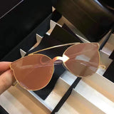 S-sunglasses New Gentle Monster V brand Trickofthelight Men's and Women's Sunglasses Classic Oversized Aviator sunglasses