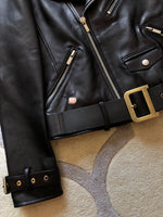 D-clothing Dior Riders Clothes Black/Red Leather Jacket Locomotive Suit
