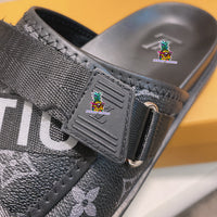S-shoe Louis Vuitton Women Sandals Summer New Thick Heel Platform Sole Shoes Female Summer Flat Casual Shoes Fashion Sports Beach Women's Slippers Heels Women Platform Sandals Female Thick Bottom Shoes Wedge with Open Toe