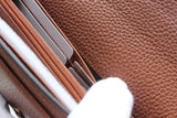 A-accessories GUCCI  NO.400586 19-6-3cm Women Wallet Leather Bifold Long Ladies Card Holder Organizer Ladies Clutch