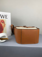 H-bag Loewe Hammock Drawstring Mini Bag Pastel Women's Hammock Small Bag Leather Shoulder Bag Handbag