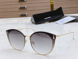 S-sunglasses Dior Women's Oval Cat Eye Sunglasses For CD0230S Lady Metal Shades Luxury Sunglasses Female Driving Glasses Fashion Women Mirror Eyewear Frame Metal Temple UV400