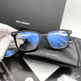 S-sunglasses 2021 Monster Square Computer Glass For Mosey With White Round Case Anti Radiation Gaming Replaceable Eyeglass for Prescription Lens Optical Frame Blue lens Eyewear Eyeglass Peculiar Glasses for Men Women Eyewear