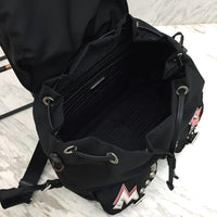 H-bag Prada Saffiano leather and nylon tote NO.1BG061 SIZE:30×24×18cm