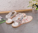 S-shoe Women's sandals Flat Thong Sandals Beach Bohemia Shoes Ankle Buckle for Women
